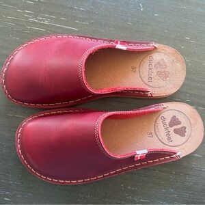 Duckfeet Blavand Slip On Mules size 37/7